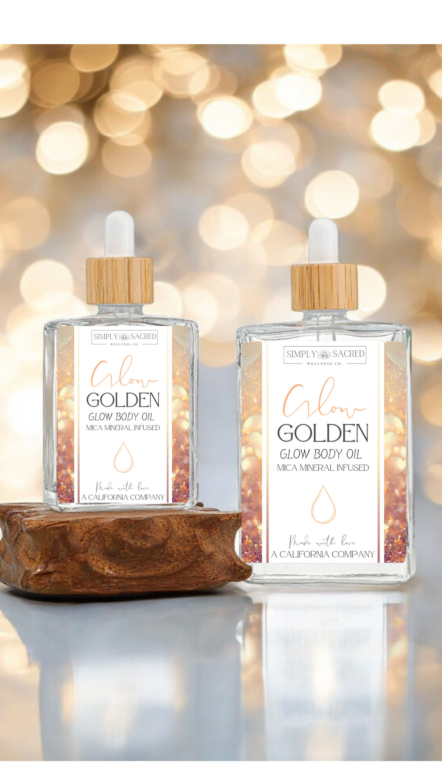 Golden Glow Shimmer Body Oil